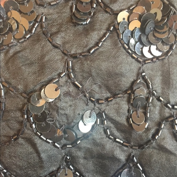 Vintage beaded sequins vest - Picture 7 of 7